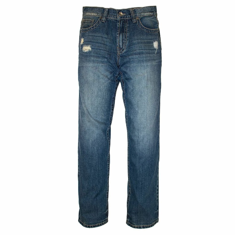 AXEL MEN'S JEANS  NWT STONINGTON RELAXED FIT STRAIGHT LEG BLUE JEANS  30x30